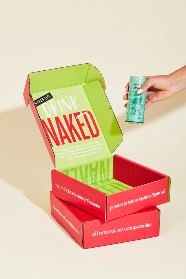 250ml Can Mailer Boxes | Compact, Printed & Protective – Inke Packaging